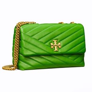 TORY BURCH SMALL KIRA CHEVRON CONVERTIBLE SHOULDER BAG
